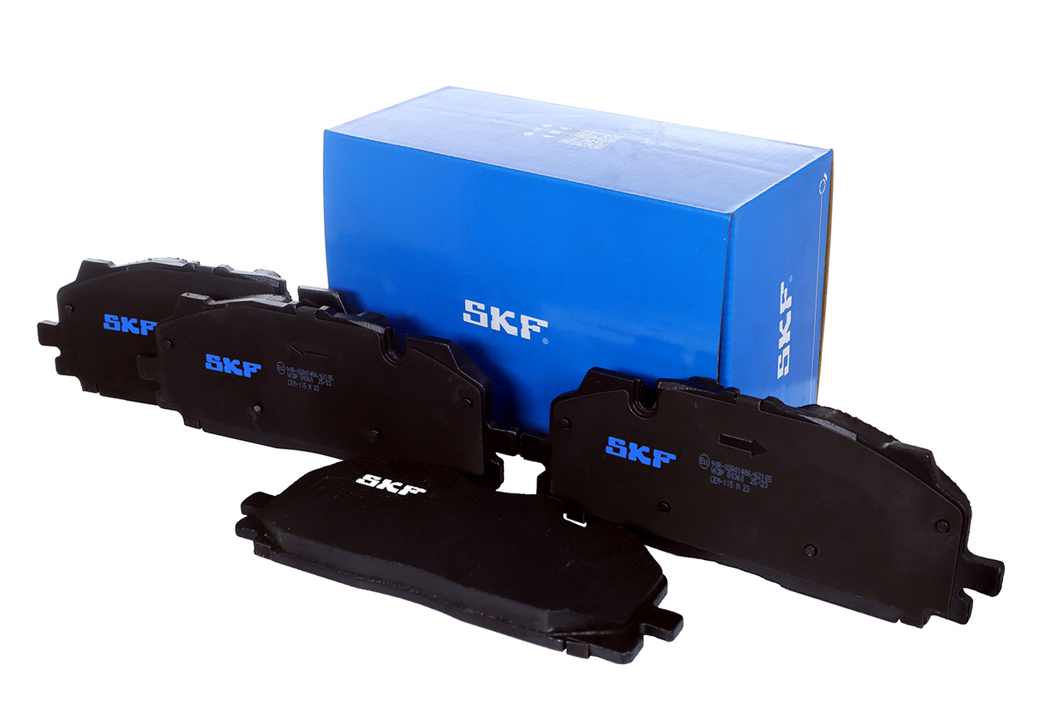 Комплект тормозных колодок, дисковый тормоз - VKBP 80360 SKF